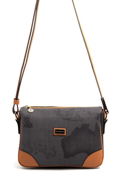 Siyah - A.taba SP784 Kadın Çapraz Çanta