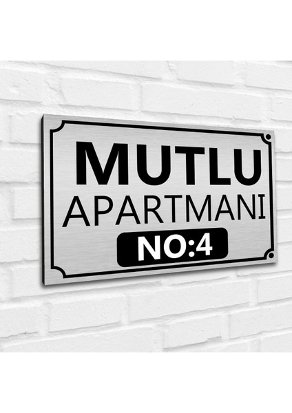 Apartman Isim Tabelası ,apartman Tabelası Apartman Girişi Isimliği Uyarı ve Yönlendirme