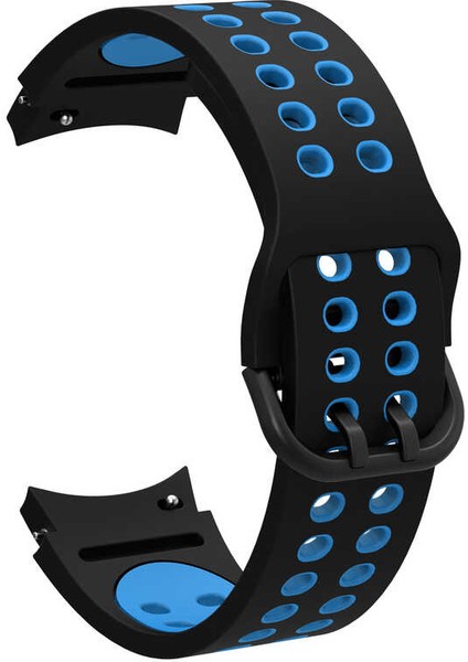 Galaxy Watch 4 40MM Krd-02 Uyumlu Kordon Zore - Siyah-Mavi