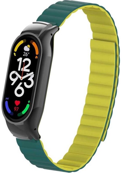 Xiaomi Mi Band 7 Uyumlu Krd-69 Kordon Zore - Siyah