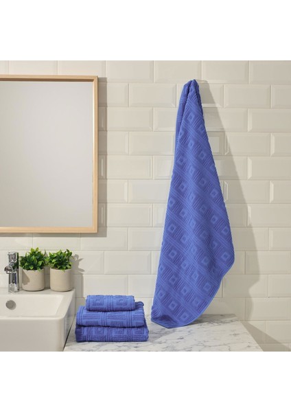 Soft Kybele Banyo Havlusu - Mavi - 70 x 140 cm