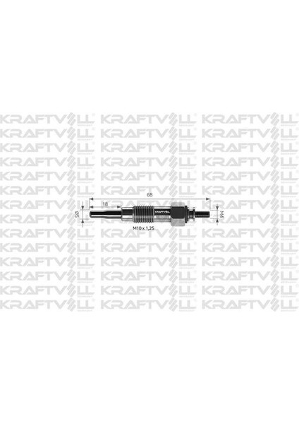 05030036 Kızdırma Bujisi 11V Nissan Caravan 12915577800