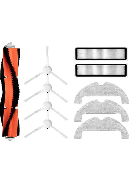 Bot L10PLUS/Z10PRO Robotlu Süpürge Için Yedek Kitler Yedek Yedek Parça Aksesuarları A (Yurt Dışından)