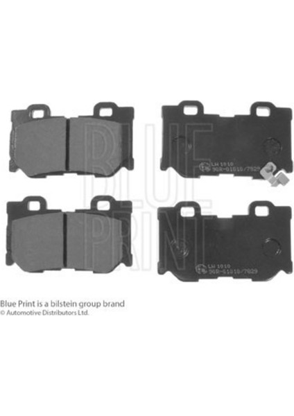 ADN142149 Arka Fren Balatası Infiniti F50 Q70 09-370 Z 09- D4060JL00E