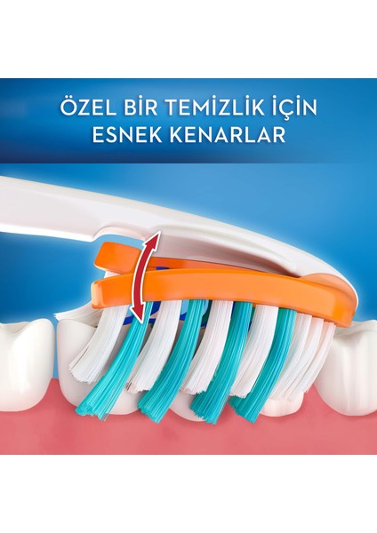 Diş Fırçası Pro-Flex 3 Boyutlu Beyazlık Luxe 40 Orta