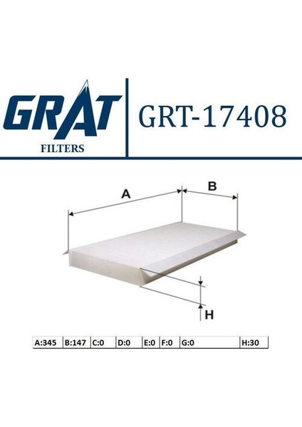 17408 Kabin Filtresi Fiesta 95-02 Ka 95 96FW19G244AA