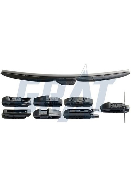 HM500 Silecek Rüzgarlıklı 8 Aparatlı 500MM-20 Hybrid