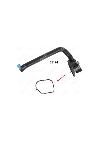 Ibraş 35175 Termostat Gövde Contası (Arka) N13 F20 F29 11537603223