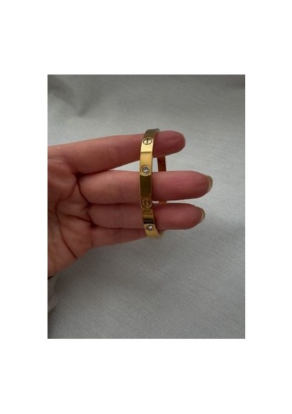 Çelik Crtier Modeli Taşlı Kelepçe Bileklik modelleri