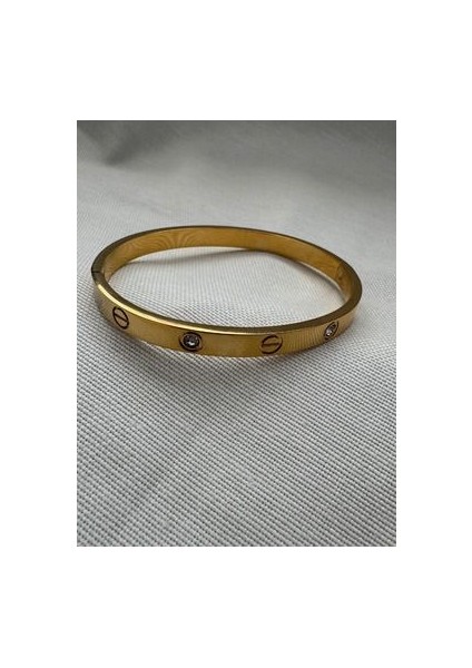 Çelik Crtier Modeli Taşlı Kelepçe Bileklik indirimleri