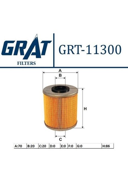 11300 Mazot Filtresi Kısa 84MM Master Iı Trafic Iı Master Iıı Movano Vivaro 2.5 2.3 M9T 2.5 G9U 1.9 F9Q 7701475229