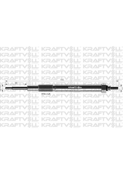 05030064 Kızdırma Bujisi Ranger 06-11 Mazda BT50 06-2.5tdcı 3.0tdcı WE0118601