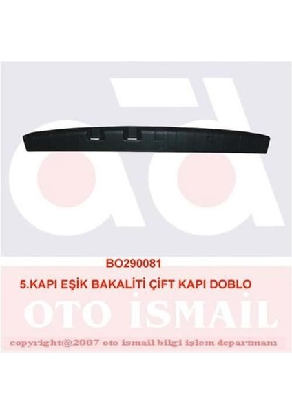 0081 Bagaj Eşik Bakaliti Çift Kapı Doblo 735286921