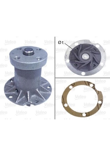 506100 Devirdaim Pompası M110 M115 OM615 OM616 OM617 W123 79-85 S123 79-85 C123 81-85 T1 Minibüs 1102000920
