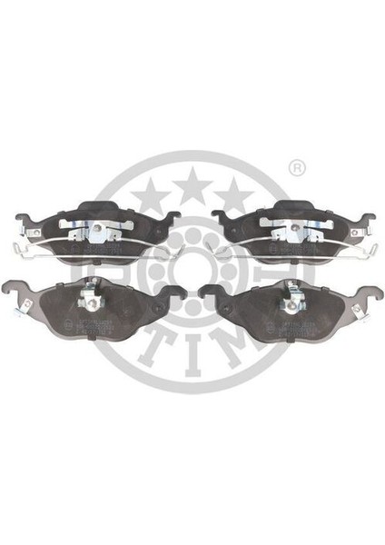 BP10289 Fren Balatası Ön 160MM-177.7MM Opel Astra G Zafira A 98-10 93171035