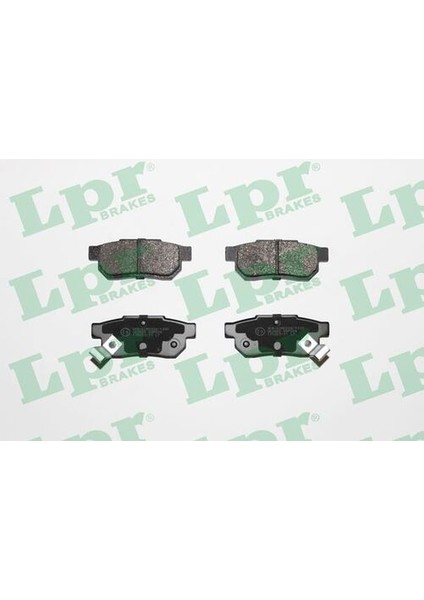 05P506 Arka Fren Balatası (Disk Için) Honda Civic 1996-2000 Jazz City 2002-2009 43022SH3J00
