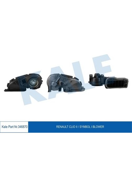 346870 Kalorifer Motoru Clio Iı Symbol I 97- 265547060R