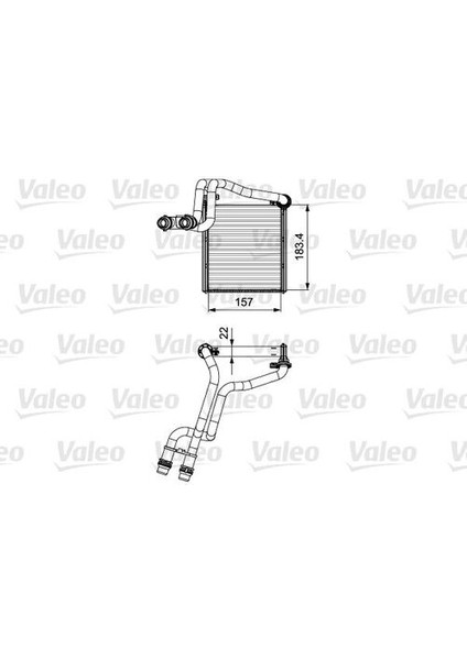 811536 Kalorifer Radyatörü Golf Vı-Jetta 5C0819031