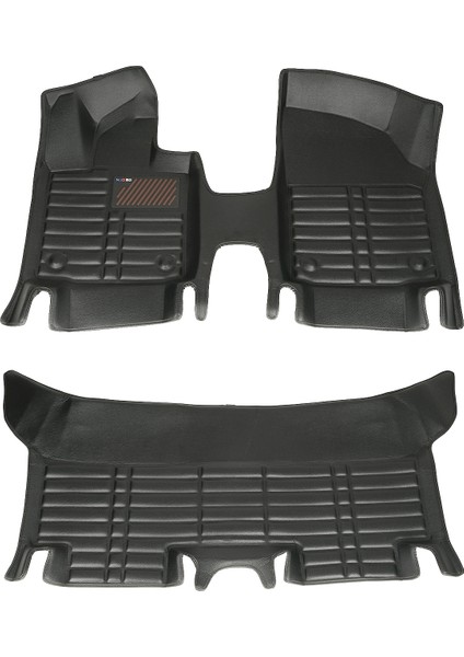 Togg T10X 2023 - Günümüz Siyah Havuzlu Dikişsiz (Press) Deri Paspas modelleri