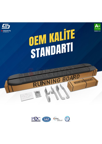 Byd Atto 3 S-Line Siyah Yan Basamak 193 cm 2022 Üzeri