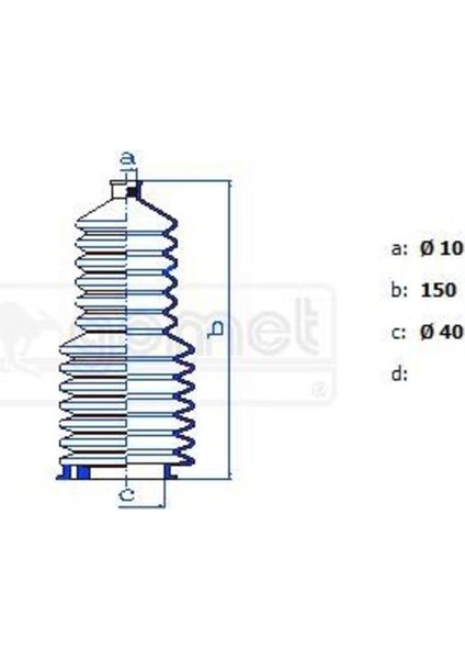 452010 Direksiyon Körüğü Renault 18 4401403