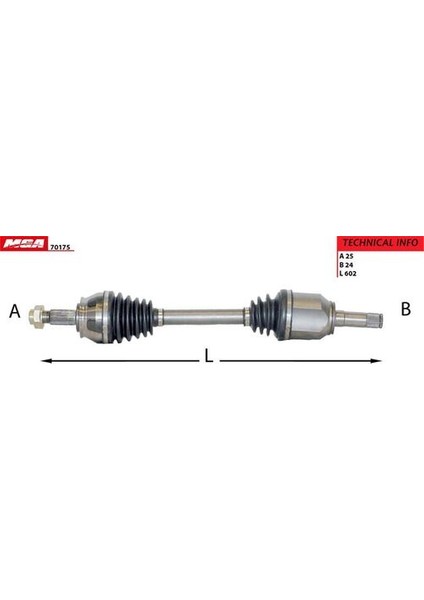 70175 Aks Sol Komple Doblo 1.3 Mjtd 10- 51810626