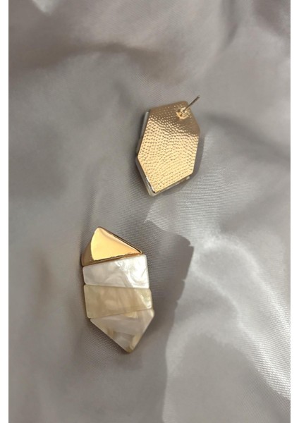 Akrilik Geometrik Küpe