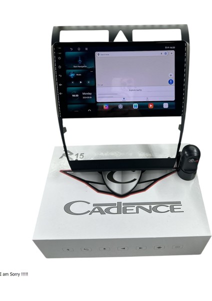 Audi A6 1997-2003 Cadence R15 (Dvr Kayıt Cihazı Hediye) Pro Oem Multimedia