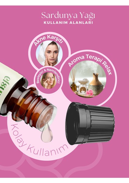 Sardunya Uçucu Yağı %100 Doğal Saf 10 ml