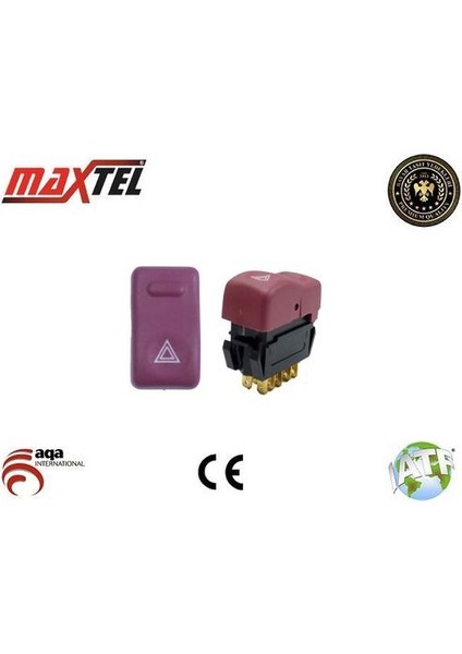 16204001 Flaşör Anahtarı Renault Express 9 Pın 7700728104