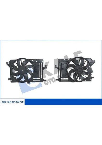 353730 Fan Motoru Davlumbazlı Ford Focus Iıı Ford C-Max 11-17 1.6 Tdcı 12V 8V618C607ED