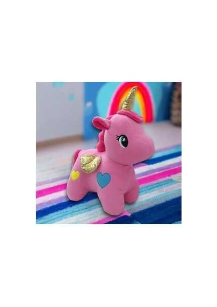 Tek Boynuzlu At 50 cm Ünicorn & Yumuşak Uyku Arkadaşı & Peluş Oyuncak Hediyelik Ünicorn