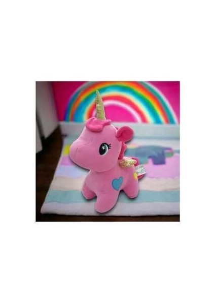 Tek Boynuzlu At 50 cm Ünicorn & Yumuşak Uyku Arkadaşı & Peluş Oyuncak Hediyelik Ünicorn