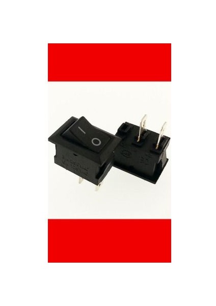Siyah Tekli Anahtar 2 Ayaklı Siyah (On-Off) fiyatları