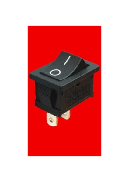 Siyah Tekli Anahtar 2 Ayaklı Siyah (On-Off) modelleri