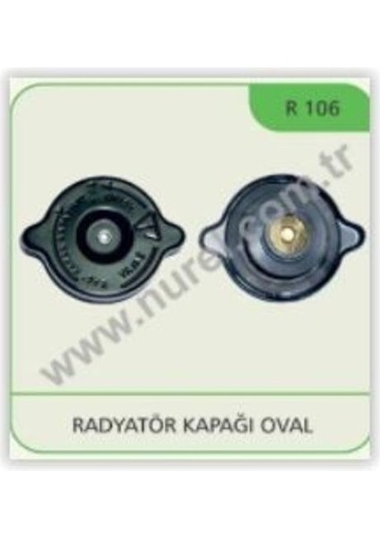 R106 Radyatör Kapağı Kaplamalı Oval