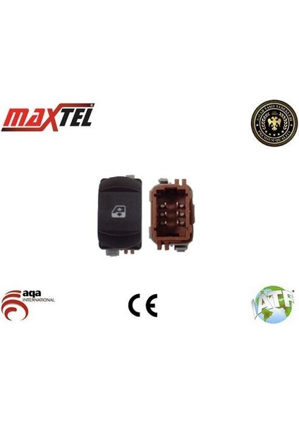 18204961 Cam Anahtarı Megane Iı Ön Sağ AN0560 25257 8200414961