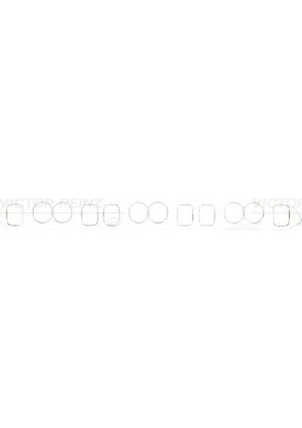 71-23108-10 Manifold Contası 6 Sıı (Emme Egzoz M114 M123) W123 79-85 S123 78-81 A1231420180