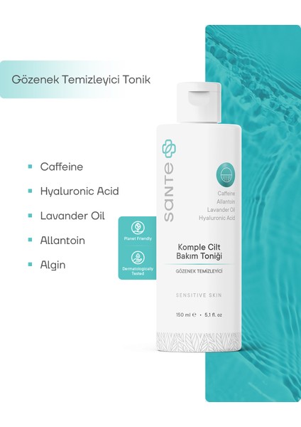 Yağ Dengeleyici ve Arındırıcı Komple Cilt Bakım Toniği 150 ml fırsatları
