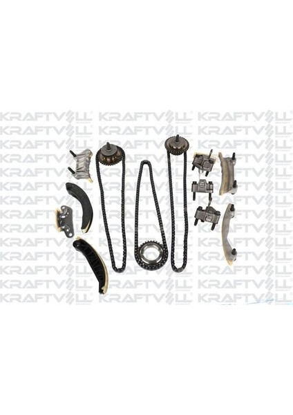 12100094 Eksantrik Zincir Seti Vectra 2.8 V6 Turbo-Insignia 2.0 V6 Turbo-Antara 3.0 V5 12633452