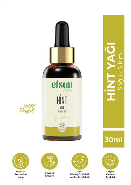 Hint Yağı %100 Saf ve Doğal Soğuk Sıkım 30 ml