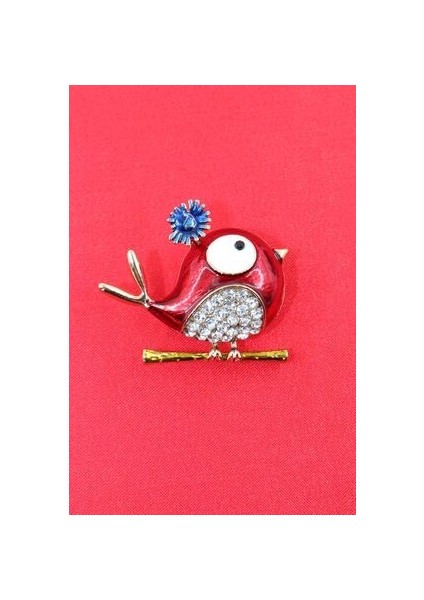 Minik Serçe Broş. Yaka Iğnesi Broş. Taşlı Tasarım Serçe Broş. Kadın Broş. Erkek Broş. Broş. Unisex
