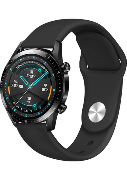 Huawei Gt2 46MM Krd-11 22MM Uyumlu Kordon Zore - Mavi Açık