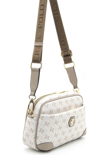 Bej - Kum SP1094 Kadın Çapraz Çanta modelleri