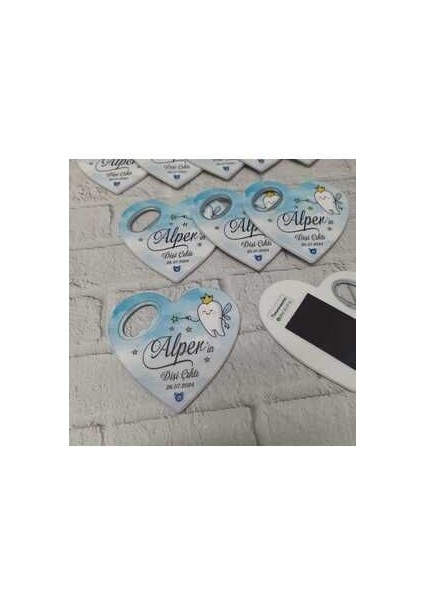 25 Adet Kalp Magnet Açacak Yeni Doğan, Doğum Günü, Sünnet, Nişan, Söz, Düğün Hediyelik