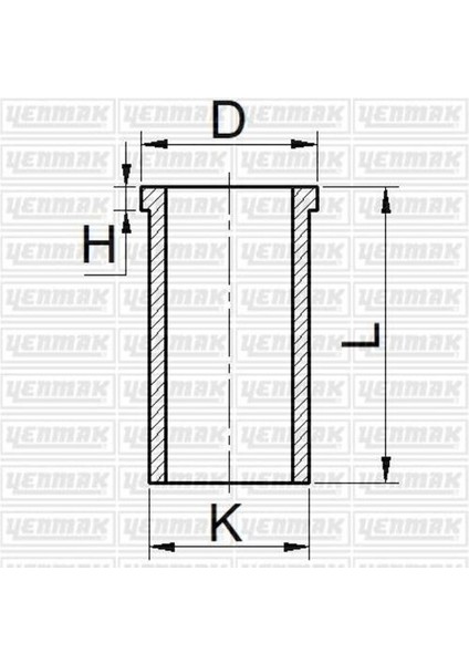 51-66017-000 Gomlek Std Corolla Avensis 1.6 3zz-Fe 79MM 963228