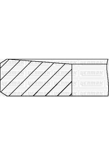 99-09568-050 Segman 050 Skystar Navara YD25 02-Npr Segman 7991915000 Adet