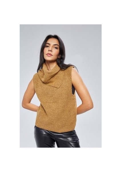 Şal Yaka Sıfır Kol Kazak fiyatları