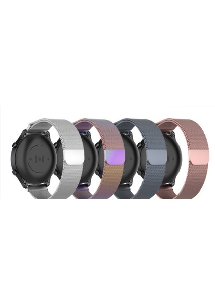 Xiaomi Amazfit Pace Uyumlu Krd-12 Metal Kordon Zore - Gold