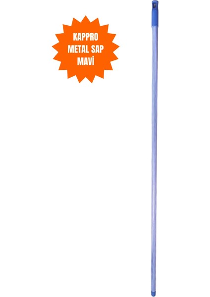 Kappro Metal Mavi Fırça-Çekpas Sapı 120 cm